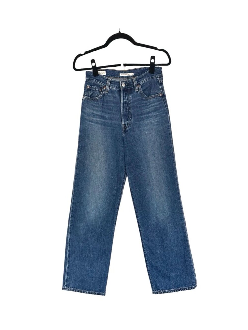 Levi's Ribcage Straight Ankle Jeans - Picture 2 of 9